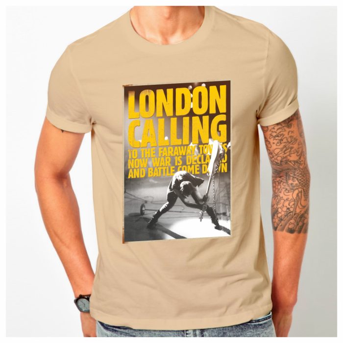 t-shirt the Clash - London calling