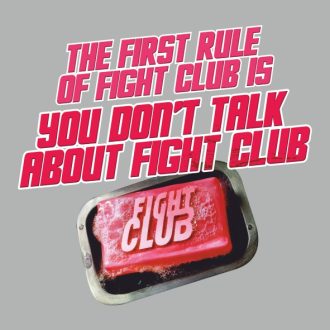 t-shirt the first rule of Fight Club is