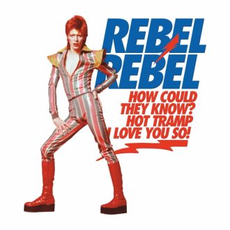 t-shirt David Bowie felpa - Rebel Rebel - How could they know?