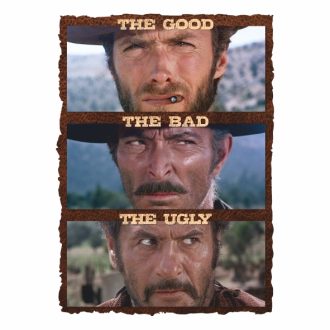t-shirt The good, the bad and the ugly