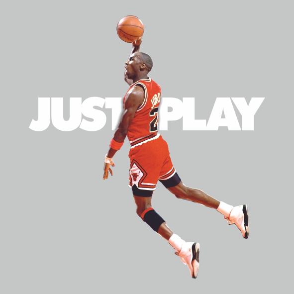 T-shirt Michael Jordan - AIR - Just play