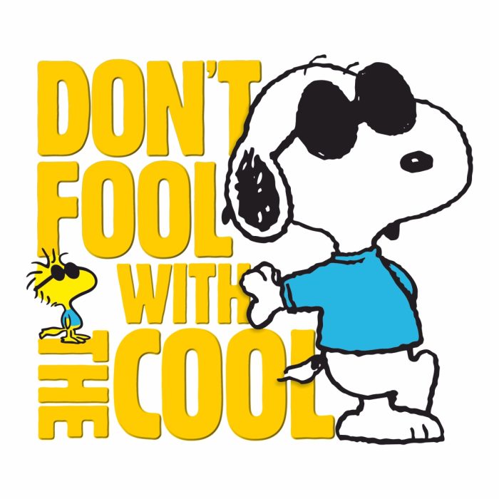 t-shirt Snoopy - Joe Cool