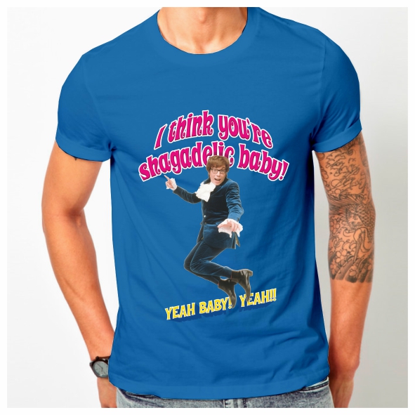 t-shirt Austin Powers