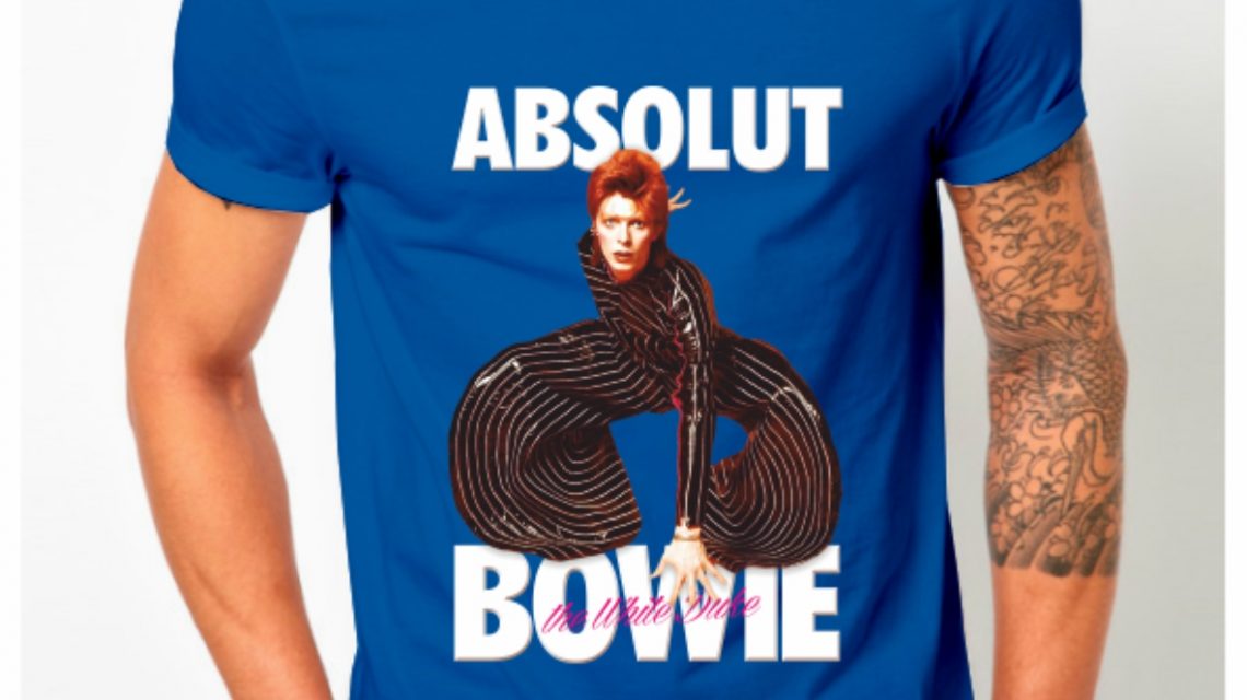 t-shirt David Bowie Absolut