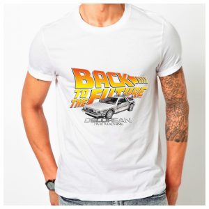 t-shirt Ritorno al Futuro - Delorean