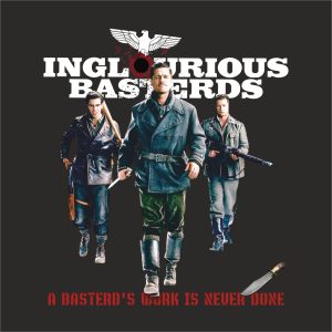 t-shirt Bastardi senza gloria