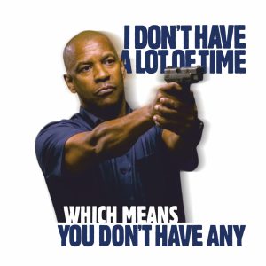 t-shirt Denzel Washington